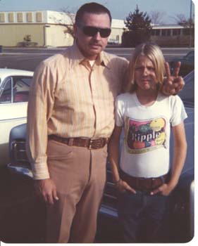 Dad and Brad age 12
