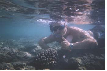 Dad and Coral